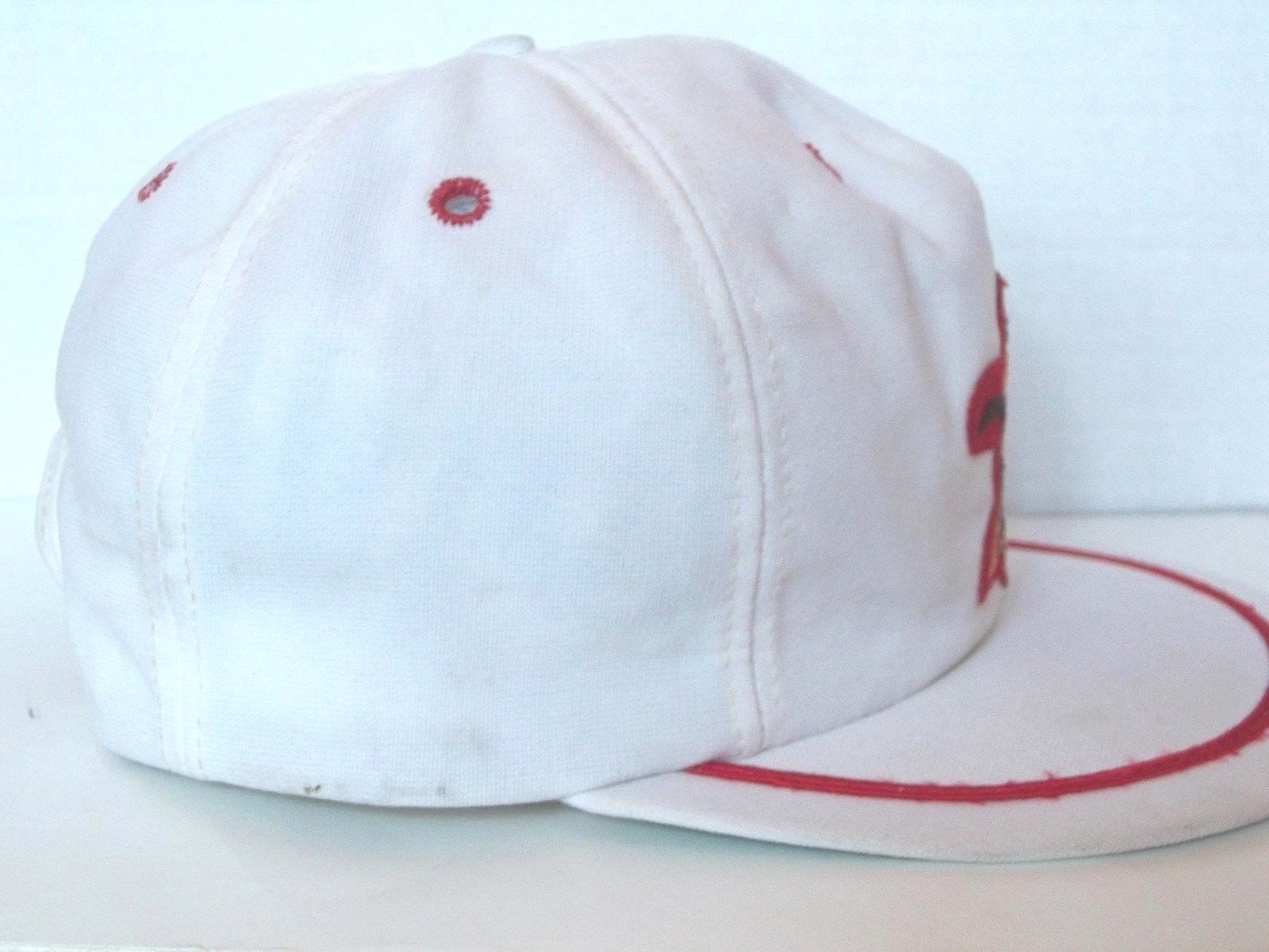 Vintage Rare! 70's Anheuser-Busch  White Eagle Logo Strapack Hat  Cap  EXCELLENT