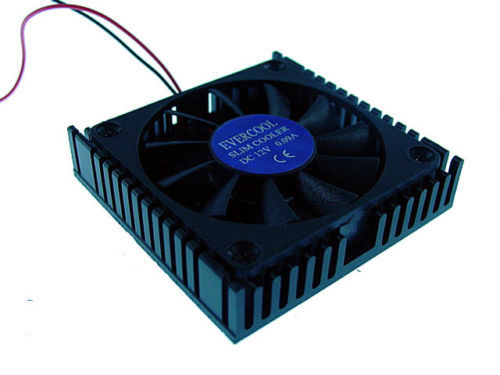 Ventilador de refrigeración de chipset y Memoria de Computadora con disipador de calor