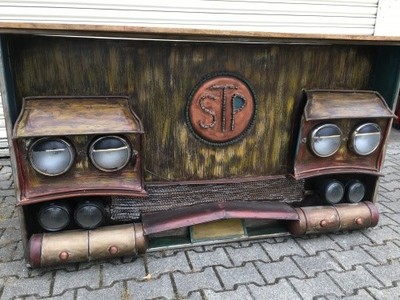 Barschrank Theke Tuk Tuk Schrank Industrie Design Einzelstück