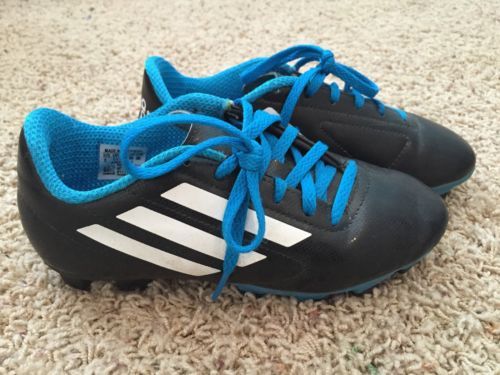 Adidas 2007 Predator Absolado Soccer Cleats Youth Size 3 Black & White Indoor Adidas Predator Absolado Powerswerve Black Indoor – Classic  main image 4