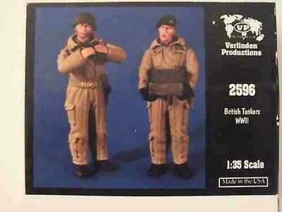 Tankistes Britanniques WW2 1/35 Verlinden