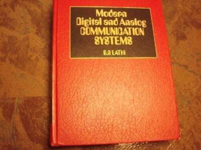 Modern Digital and Analog Communications Systems (HRW series in electrica - GOOD