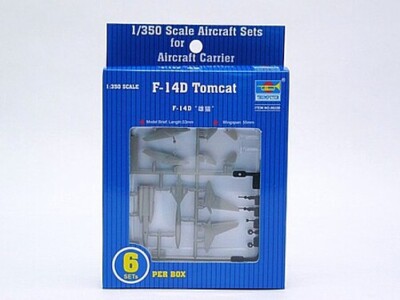 Trumpeter F-14D Tomcat - Plastic Model Airplane Kit - 1/350 Scale - #6220