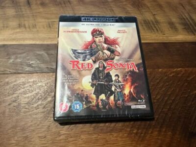 Red Sonja 4k Ultra HD/Blu Ray*Studiocanal*Region B Blu ray*2 Disc*NEW/Sealed*