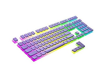 Pudding PBT Keycaps | 112 Double Shot Translucent ANSI US & ISO Layout | OEM ...