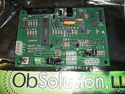 LIEBERT CONTROL CARD ASSEMBLY 4D12631G NEW