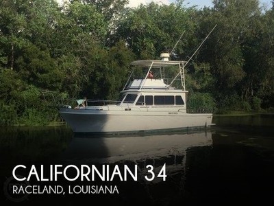 1981 Californian 34 Used
