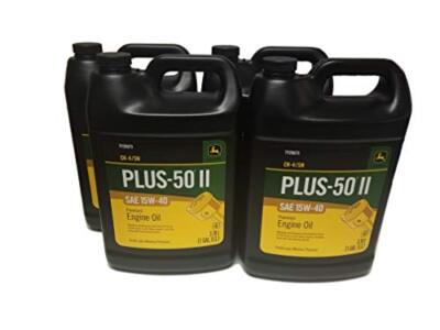 John Deere Original Equipment Plus-50 II SAE 15W-40 Oil - TY26673 (Multi-Pack
