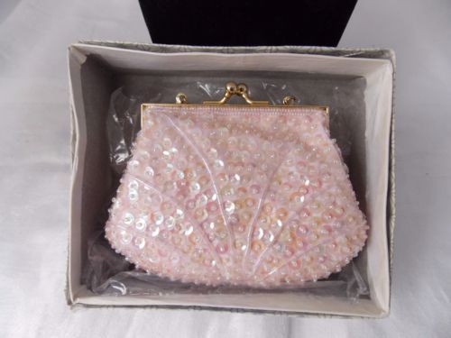 Bolsos vintage Cartera de cóctel de lana, Bolsos y estuches