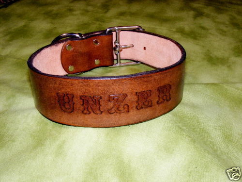 Handmade Leather Dog Collars