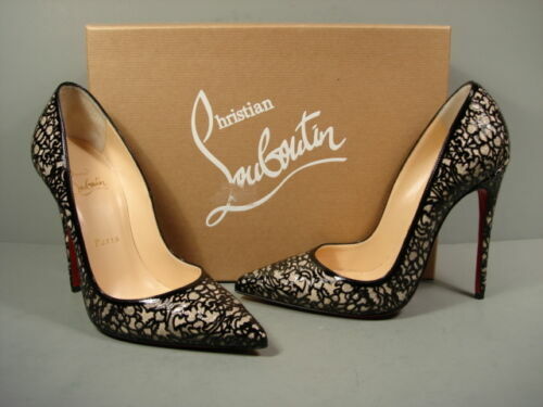 Authentic Christian Louboutin Big Lips Black Matte Steel Authentic Christian Louboutin Big Lips Black Matte Steel