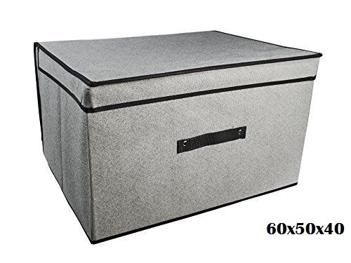 Scatola abiti salvaspazio armadio organizzatore contenitore vestiti 60x50x40 dfh