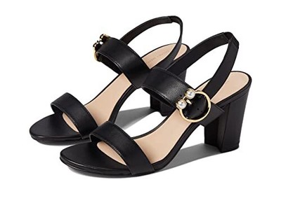 

Сандалии Stuart Weitzman с жемчужным кольцом Block 75