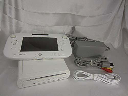 Wii U Console Body Gamepad Cables White NTSC-J Used Nintendo