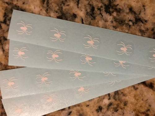 White Car & Truck Racing Stripes