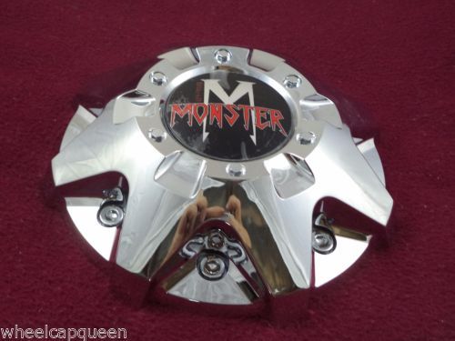 Monster Energy Flat Black Wheel Center Cap 6056B212 S1209-08