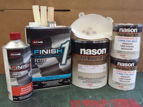 AVO 2,75 Liter Lack-Set Für BMW In Hellrot (Farbcode 314) – Decklack & Klarlack Im Bundle