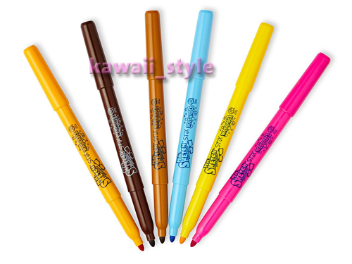 Mr Sketch Scented Movie Night Markers 6 Chisel Tip 6 Stix