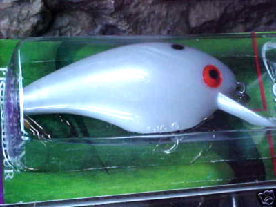 Cordell Big 0 that Won the First Bass Classic C7807 in Color PEARL/RED EYE  