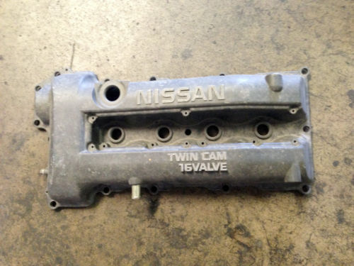 RED STITCH DASH DASHBOARD LEATHER COVER FITS NISSAN S13