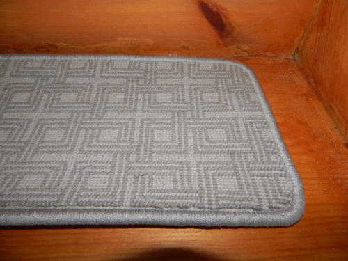 Lana geométrico Alfombras de escaleras