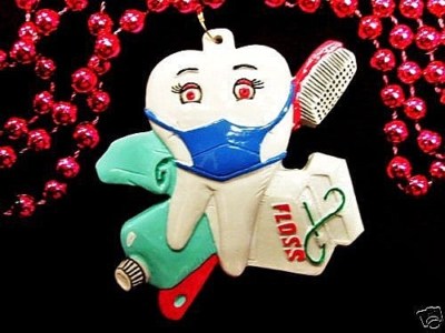 Paste Mardi Gras Bead Dentist (b761)