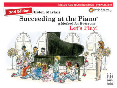 Succeeding at the Piano Lesson & Technique Book (Preparatory Level) 2nd  - GOOD