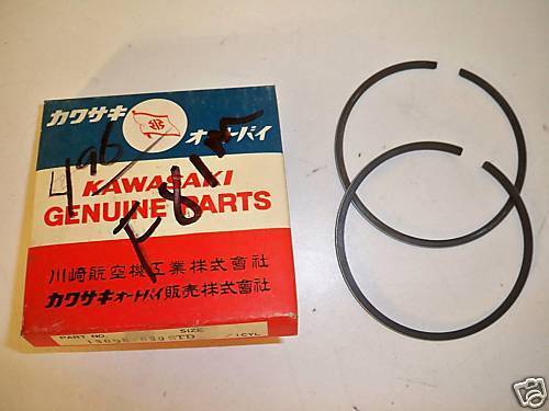 【rin⭐︎】 KAWASAKI NINJA ZX 6 ZX600 Ring Set Piston Std 13008-1128