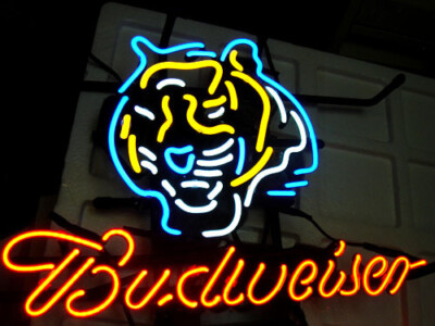 Cincinnati Bengals Go Bengals Beer 24''x20'' Neon Light Sign Lamp Wall Decor Room