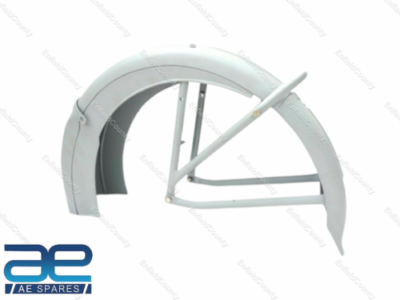 For Ariel Square 4 1938-1948 Valance Rear Mudguard Raw Steel With Stays 