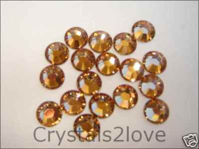 SS20 LT CO TOPAZ HOTFIX European Rhinestones 72 pcs