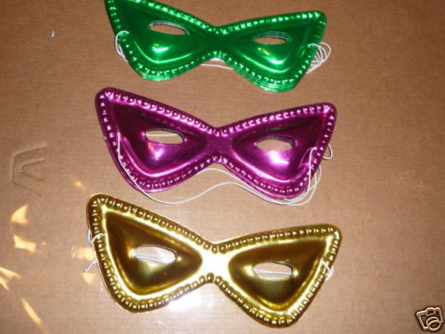 Mardi gras bandiera, Poliestere tessuto, Multicolor, s