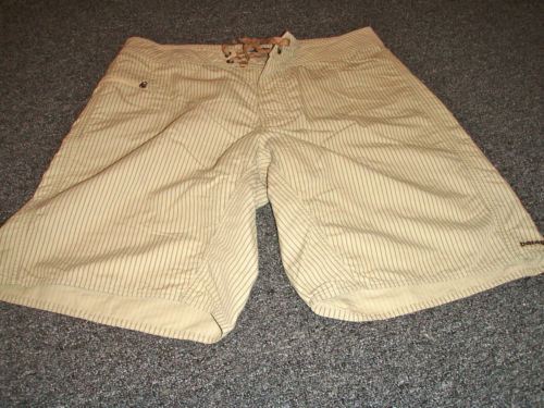 Shorts listrado de Nylon para Homens