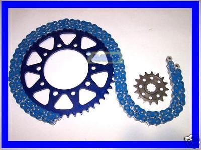 KIT CATENA CORONA PIGNONE EK Yamaha R6 2003-09  BLU - ERGAL Z48 KIT TRASMISSIONE