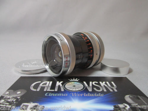 Wollensak 1 Inch 25mm F1.5 Cine Velostigmat Lens C Mount Wollensak 1 Inch 25mm F1.5 Cine Velostigmat Lens C Mount