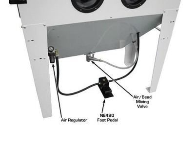 Sbc420 Sandblast Cabinet Abrasive Blasting Cabinets Glass ...