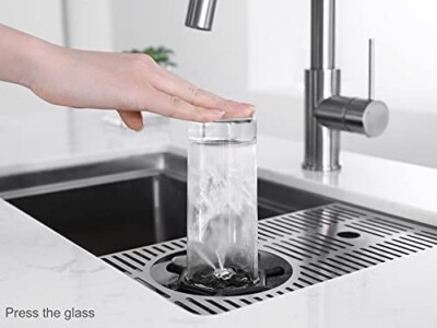 Buy Rince-verre pour robinet pour éviers de cuisine Accessoires Barre-couche en