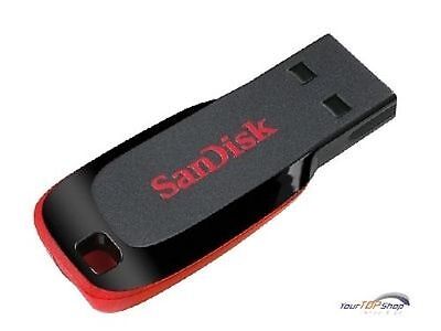 Sandisk Cruzer Blade 32GB USB Stick 32 GB NEU OVP USB 2.0 SDCZ50-032G-B35