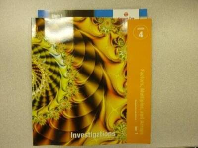 teachers guide factors, multiples and arrays, Investigations in Number,  - GOOD