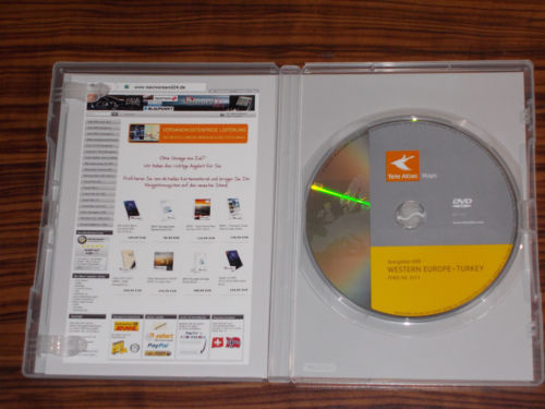 Navigationssoftware & Karten für GPS-Systeme für Ford NX