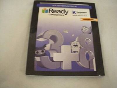 Ready Common Core Grade K Mathematics Instruction Teacher Resource Book E - GOOD