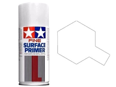 TAMIYA ART. 87044 SURFACE PRIMER SPRAY 180 ml FINE PRIMER BIANCO