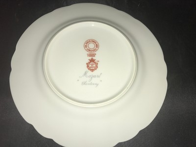 Salad plate in Chantoung Chas Field Haviland Limoges France 8-26-2017