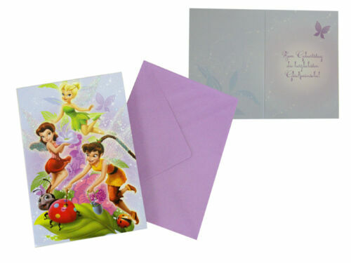 Enchanted Forest Bioluminescent Fantasy Birthday Greeting Card By Artery8