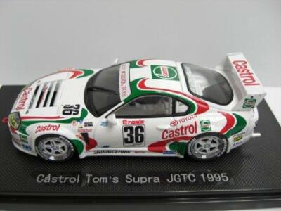 Rare EBBRO 1/43 Castrol Tom's Supra JGTC 1995 White / Green