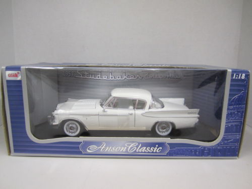 ミニカー AnsonClassic 1957 Studebaker Golden Hawk Anson Classics 1:18 Scale 1957 Studebaker Golden Hawk | eBay