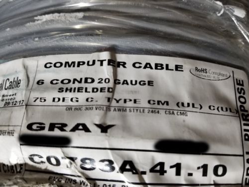 General Cable Copper Conductor Wire, Cable & Conduit 20 An Amperes Nominal Current Rating