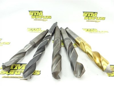 - Size: 1-7//32 LOC: 7-1//2 Taper Length Drill OAL: 12-1//8 H.S.S