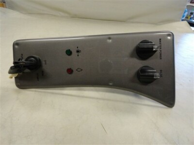 LUND IGNITION SWITCH PANEL W / KEYS PUSH TO CHOKE 11 1/8'' X 5 3 /16'' MARINE BOAT