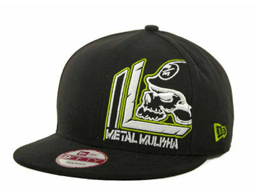 Chapéus masculinos de poliéster mulisha de metal